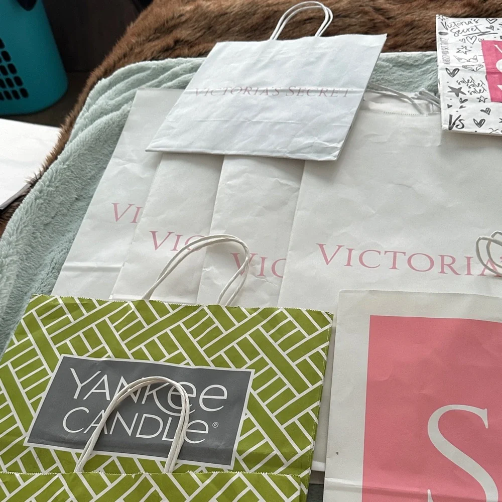 15 Empty Paper Gift Bags